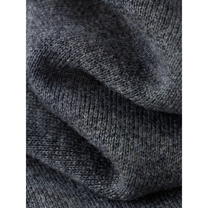 Half Zip Layered Knit Pullover