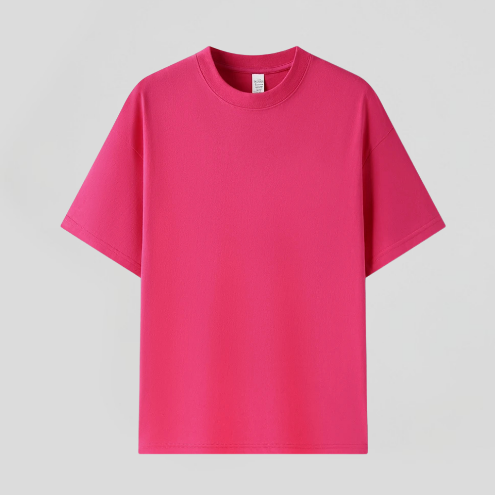 Pure Cotton Round Neck S/S Tee