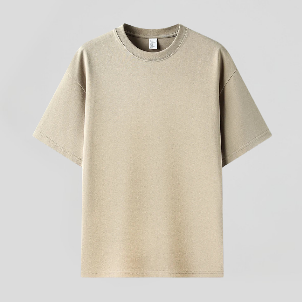 Pure Cotton Round Neck S/S Tee