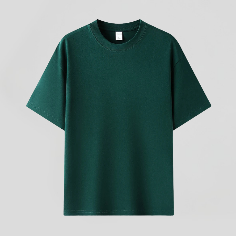 Pure Cotton Round Neck S/S Tee