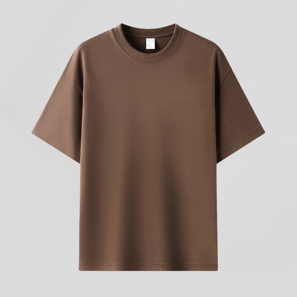 Pure Cotton Round Neck S/S Tee