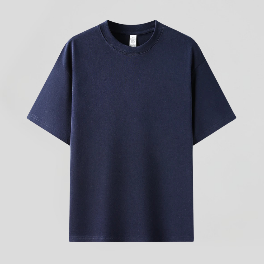 Pure Cotton Round Neck S/S Tee