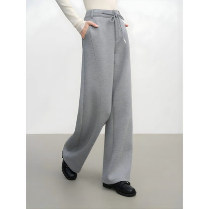 Oversized Sweat Jacket and Casual Pants Suit