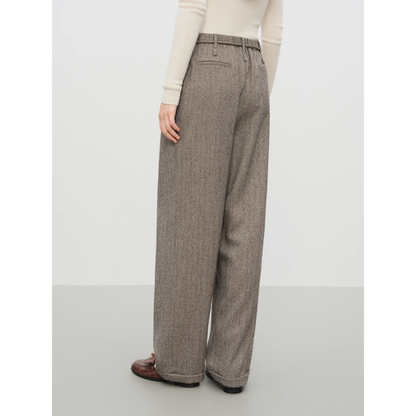 Loose Comfort Lope Belt Lounge Trousers