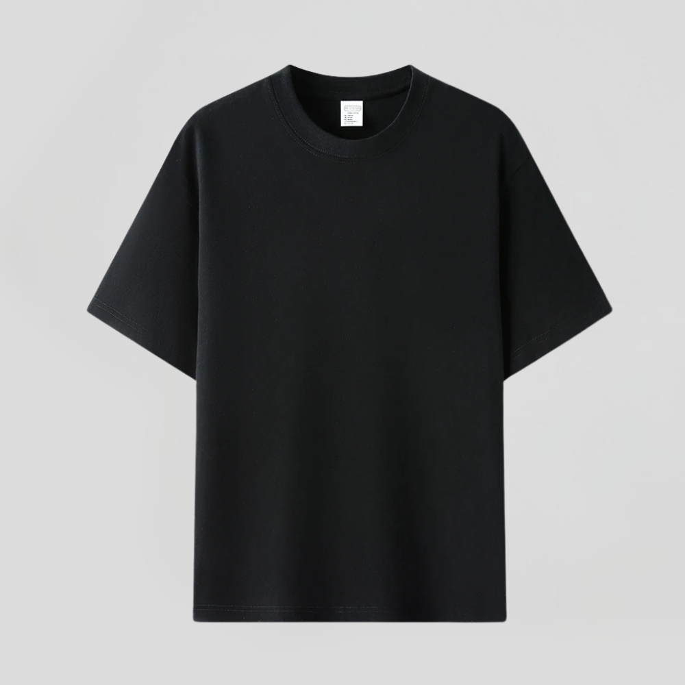 Pure Cotton Round Neck S/S Tee