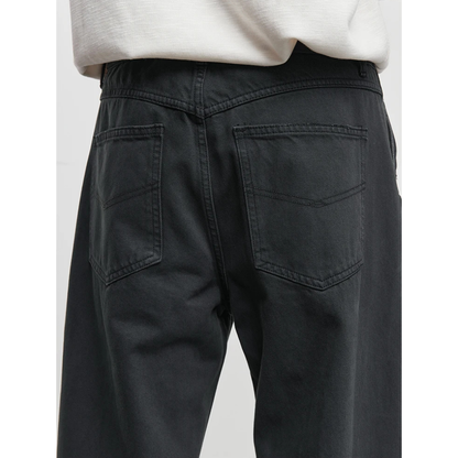 Tapered Cotton Belted Pants