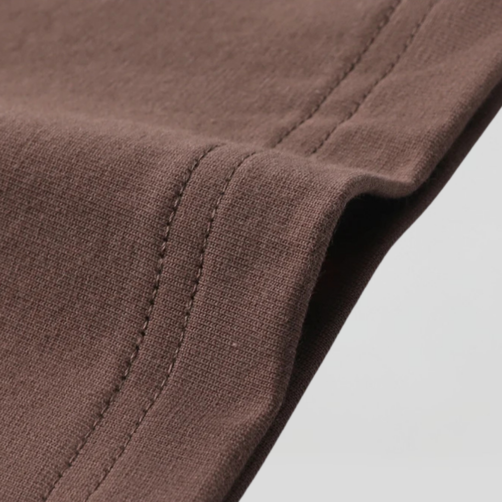 Pure Cotton Round Neck S/S Tee