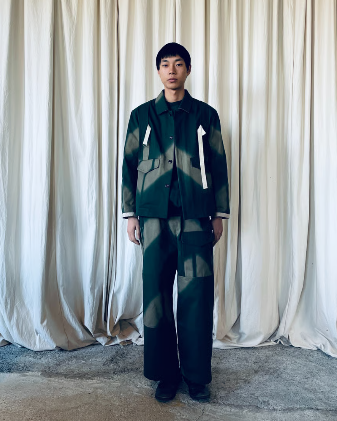shibori jacket