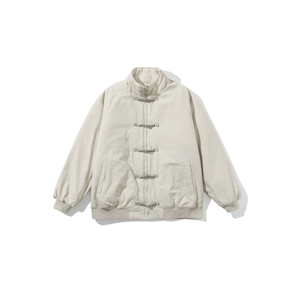 China Buckle Padded Blouson