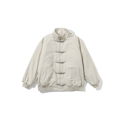 China Buckle Padded Blouson