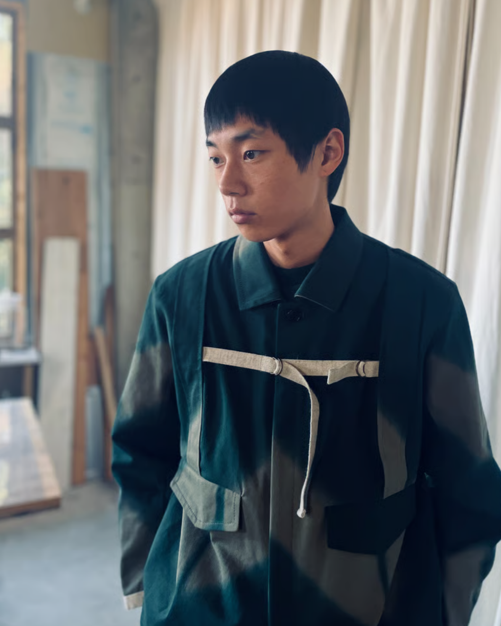 shibori jacket