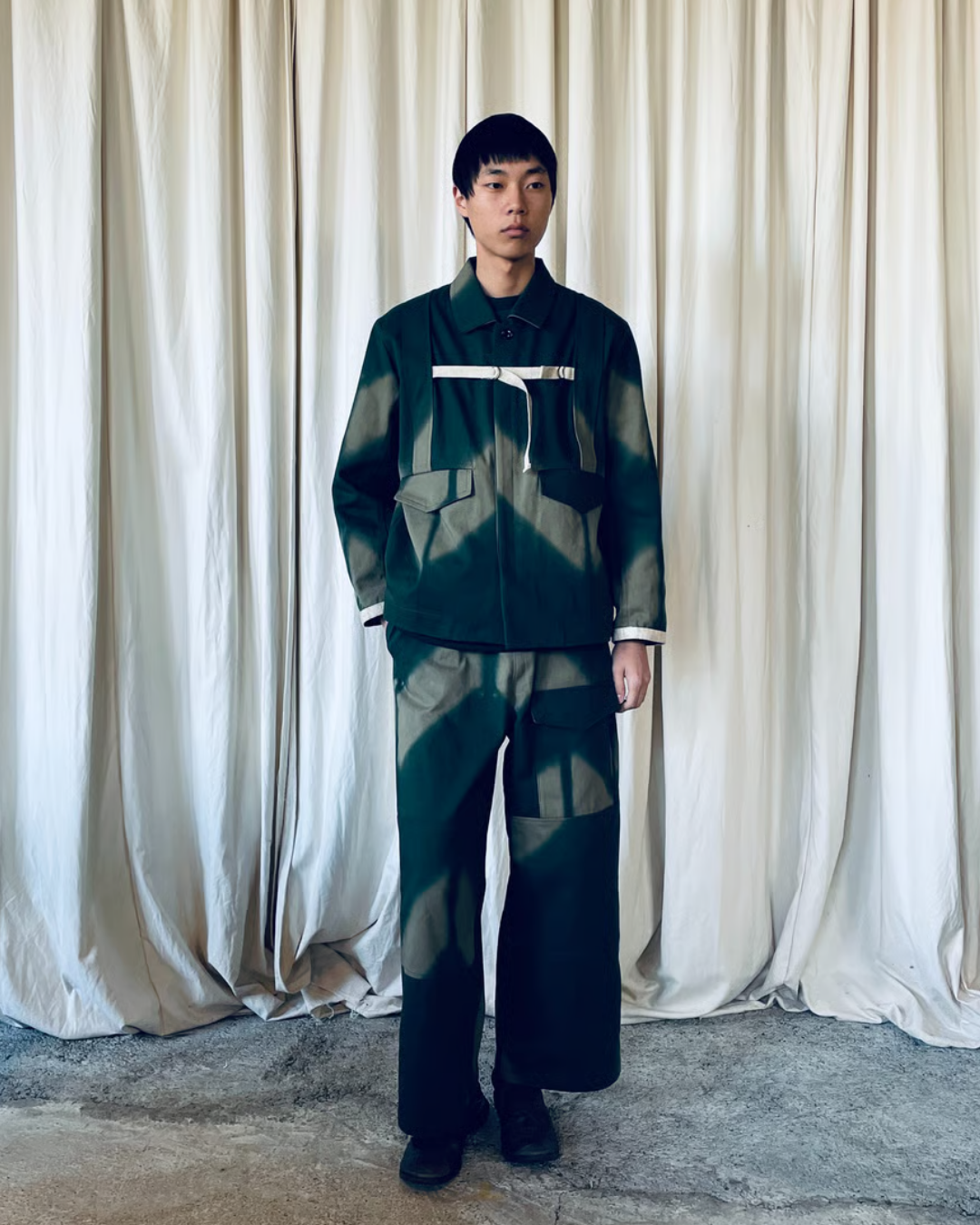 shibori jacket
