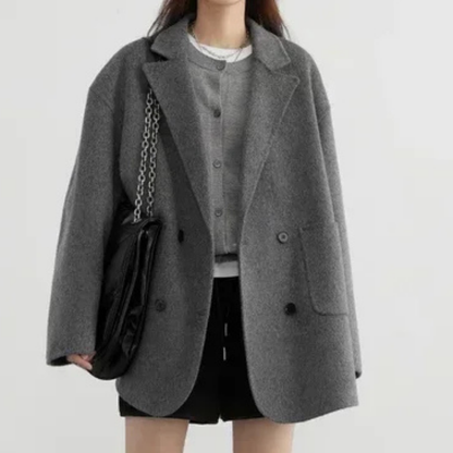 Double Breasted Wool Jacket