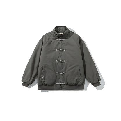 China Buckle Padded Blouson