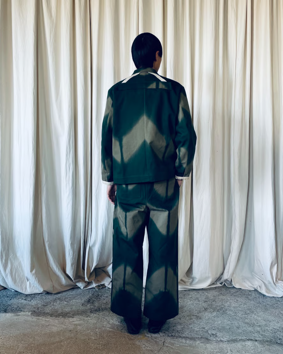 shibori jacket