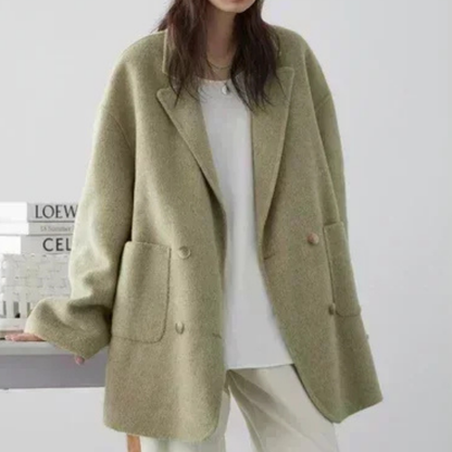 Double Breasted Wool Jacket