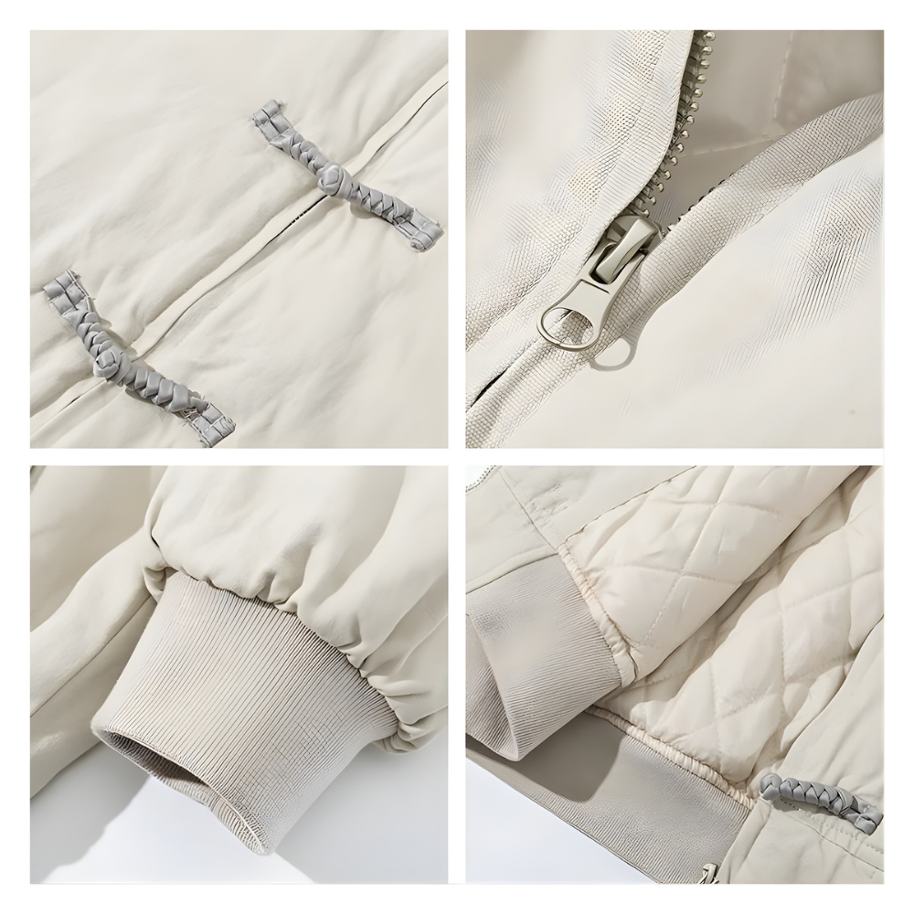 China Buckle Padded Blouson