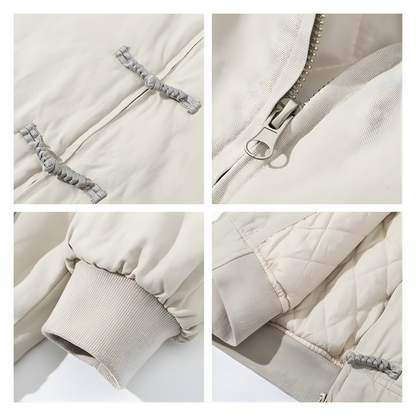 China Buckle Padded Blouson