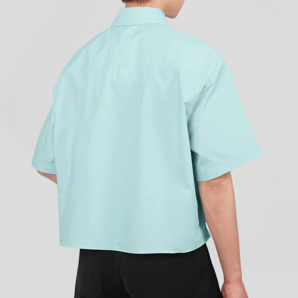 Short Sleeve Cropped Shirts