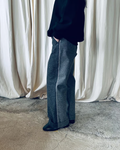 black 2tone pants