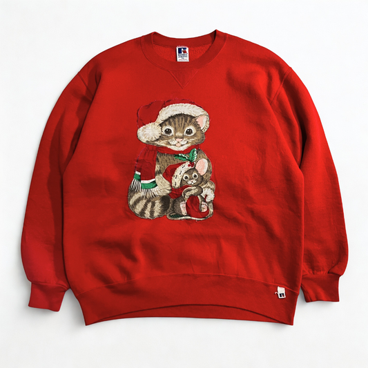 90s Russel Athletic Holiday Season Sweat