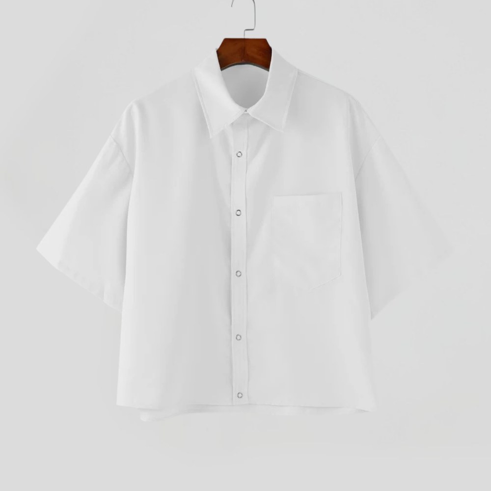 Short Sleeve Cropped Shirts