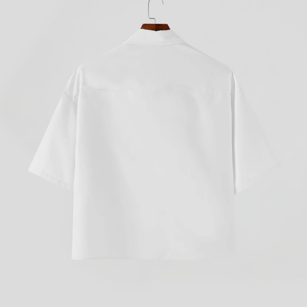 Short Sleeve Cropped Shirts