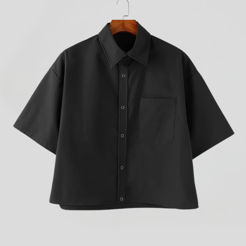 Short Sleeve Cropped Shirts