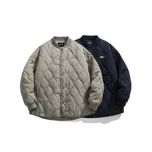 Cotton Quilting Padded Blouson