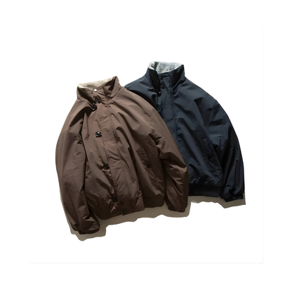 Lamb Wool Boa Down Jacket