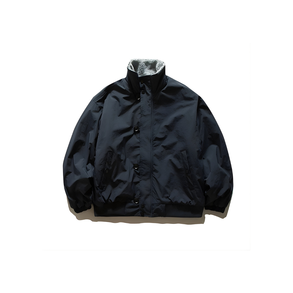 Lamb Wool Boa Down Jacket