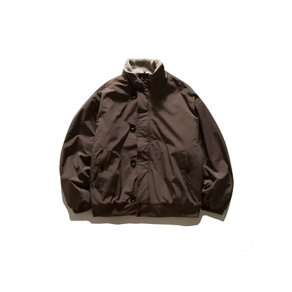 Lamb Wool Boa Down Jacket