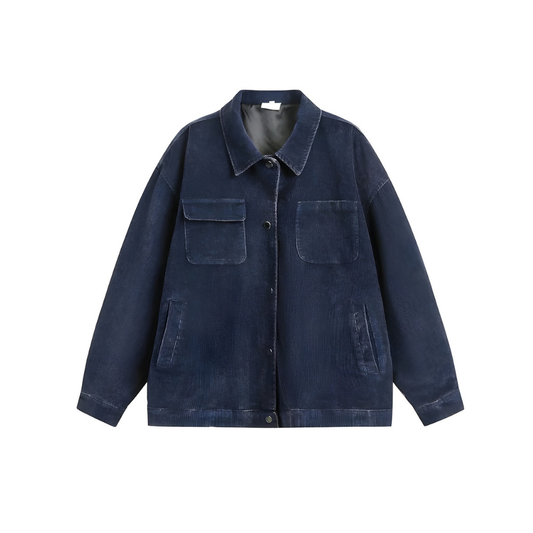 Oversized Cotton Corduroy Work Jacket