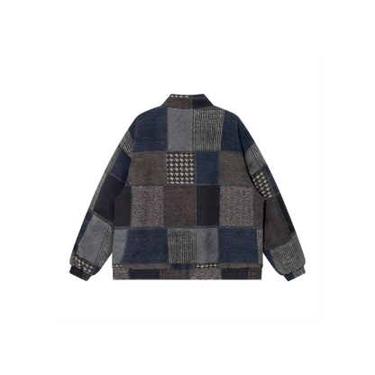 Crazy Patchwork Cargo Jacket