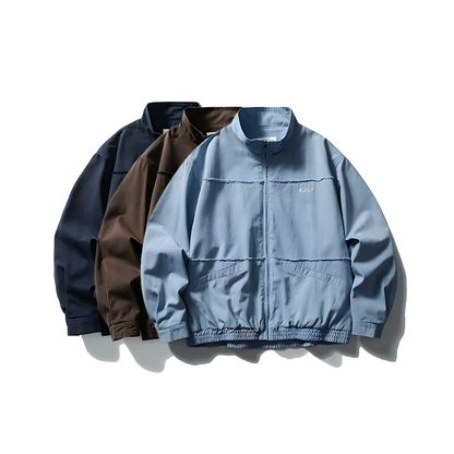 Stand Collar Tooling Bomber Jacket