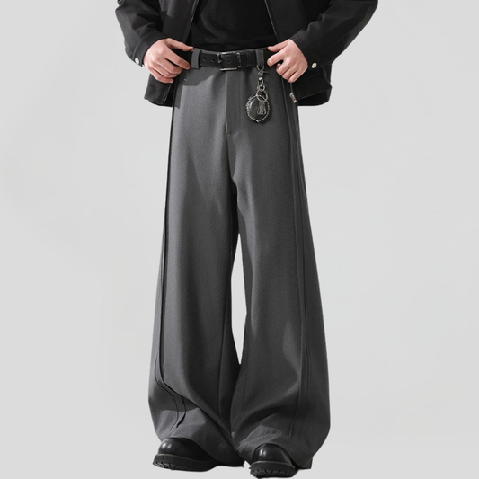 Pleated Wide Leg Pants