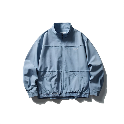 Stand Collar Tooling Bomber Jacket