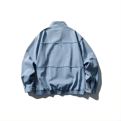 Stand Collar Tooling Bomber Jacket