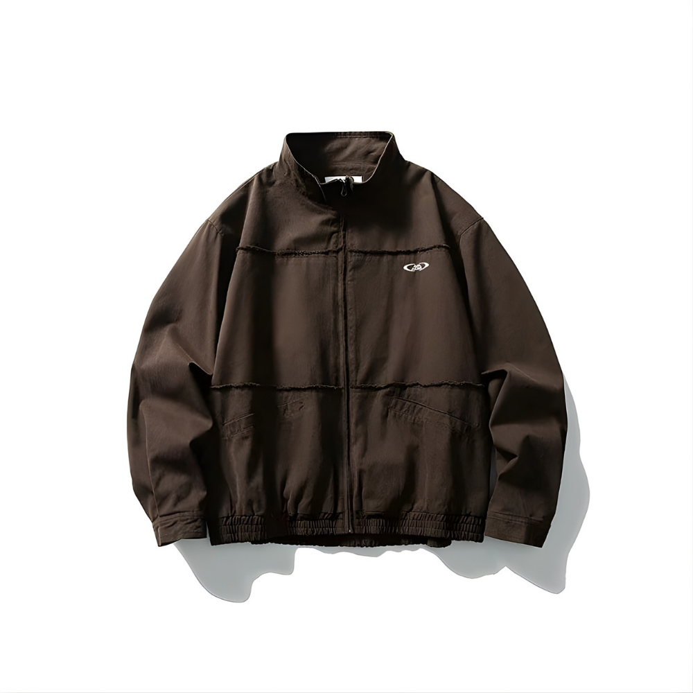 Stand Collar Tooling Bomber Jacket