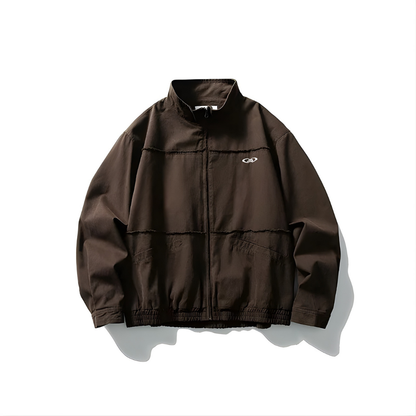 Stand Collar Tooling Bomber Jacket