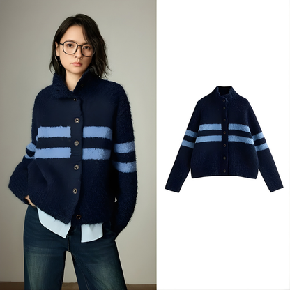 Cashmere Blend Loop Yarn Knit