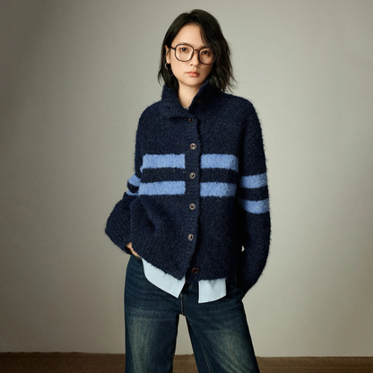 Cashmere Blend Loop Yarn Knit