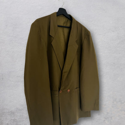 90s "Tifosi" french double breasted tailored jacket