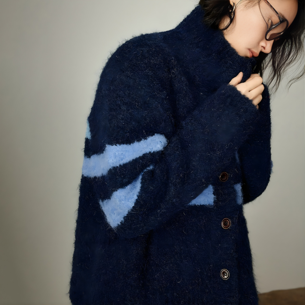 Cashmere Blend Loop Yarn Knit