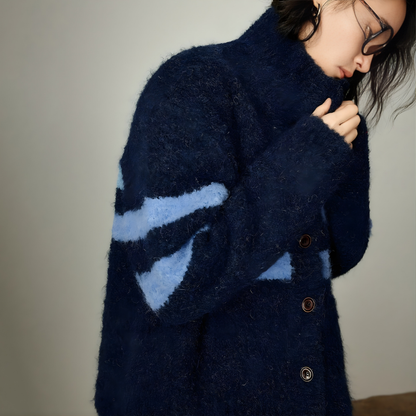 Cashmere Blend Loop Yarn Knit