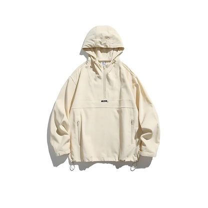 Corduroy Anorak Hoodie