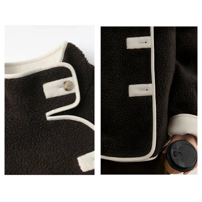 Reversible Boa Overcoat