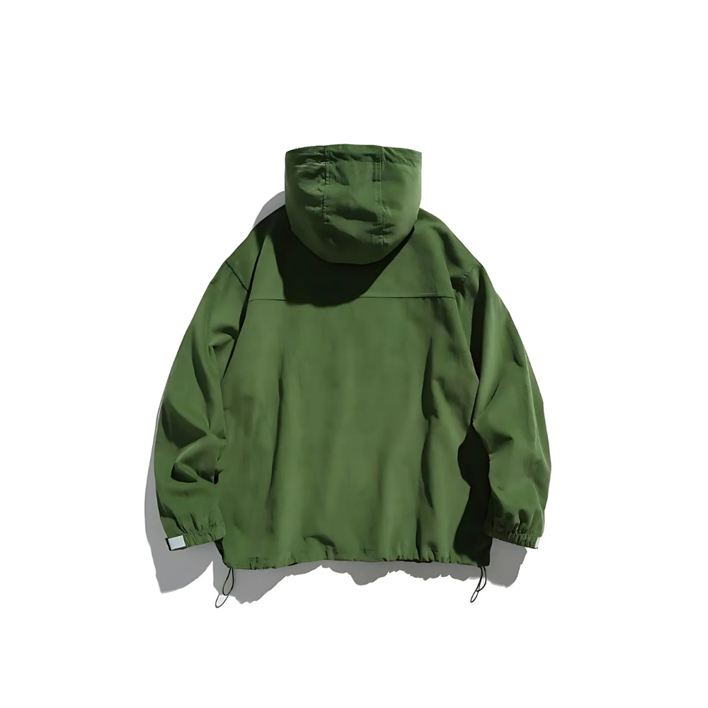 Corduroy Anorak Hoodie