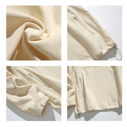 Corduroy Anorak Hoodie