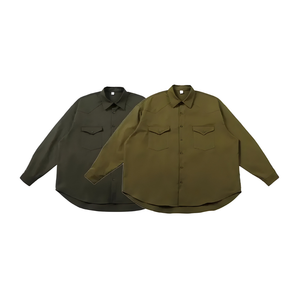 Flap Double Pockets Military Suits